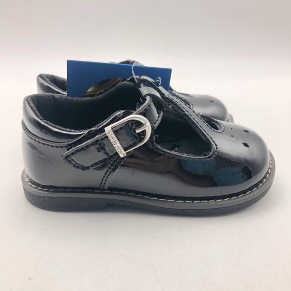 Stride Rite Girls SR Suise Mary Jane Flat Size 5 Toddler Shoes Black NIB - Picture 3 of 11